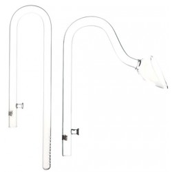 Skleněný nátok a výtok BLAU 18 mm