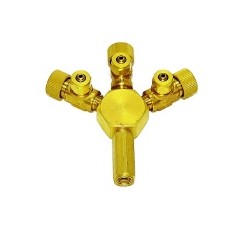 Ruwal CO2 distribuční centrum - 3 vývody