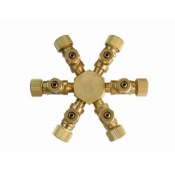 Ruwal CO2 distribuční centrum - 6 vývodů