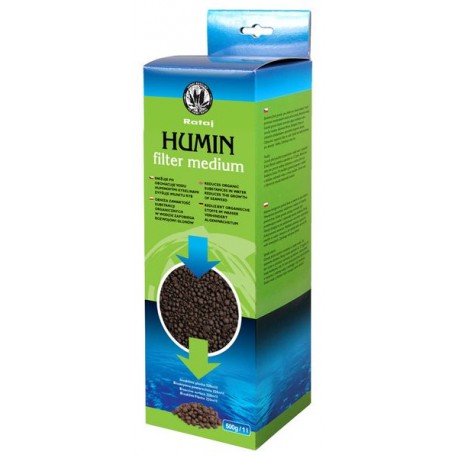 Humin filter medium